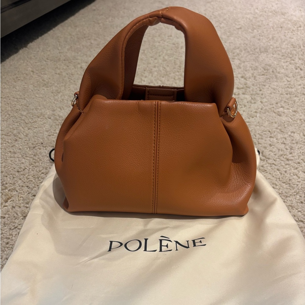 Polene número neuf mini in camel